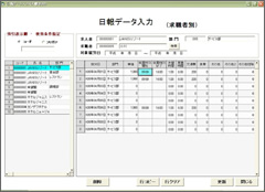 日報データ(求職者別)